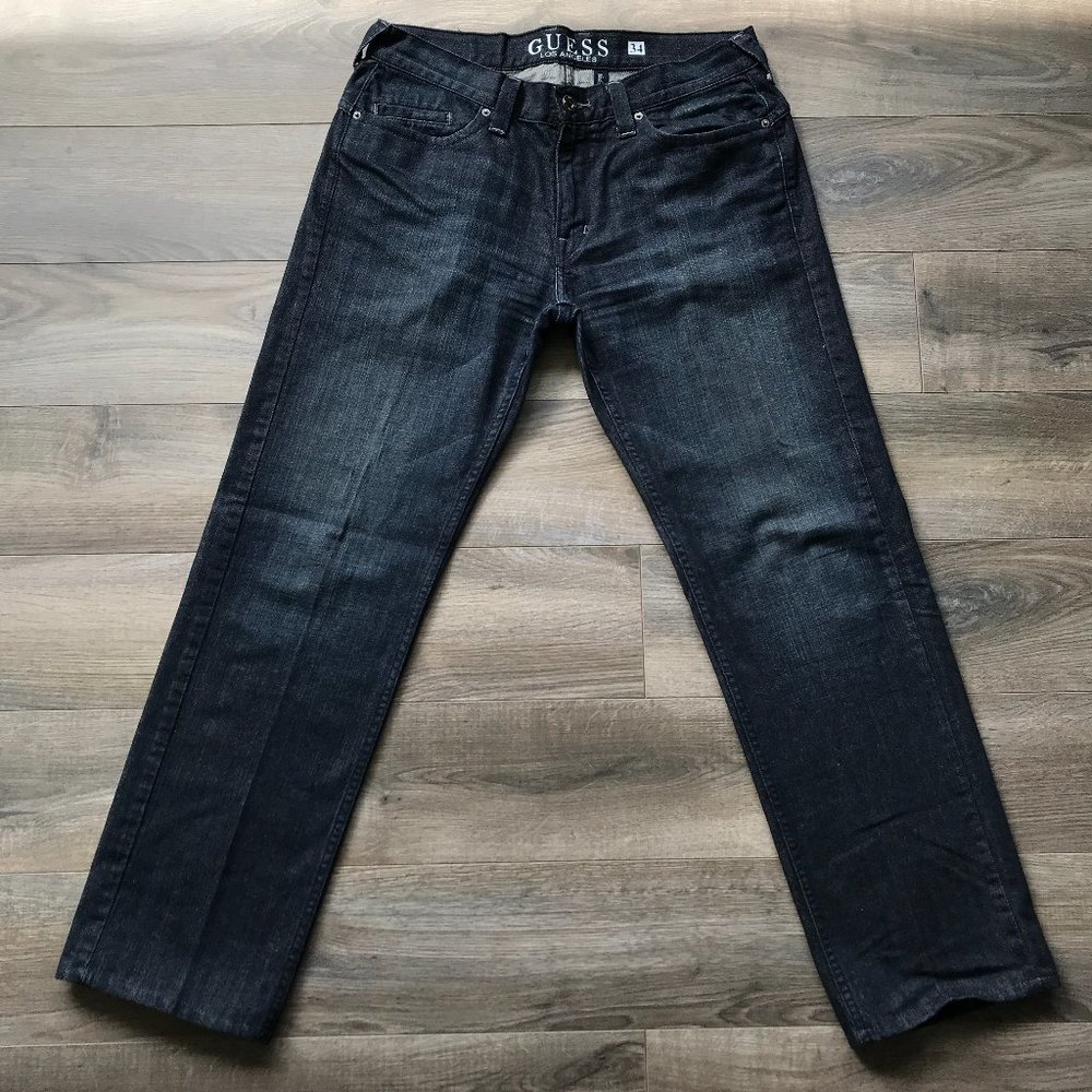 GUESS Los Angeles Rhodes Straight Leg Jeans